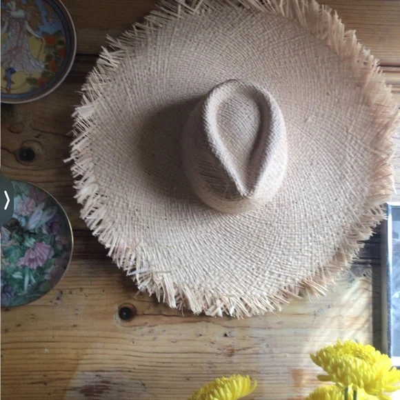SALE! Wyeth rare huge straw sun hat Wyeth Diego Straw Cowboy Hat | TYLER main image 4